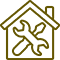 Home maintenance service icon representing SpeedoFix handyman services.